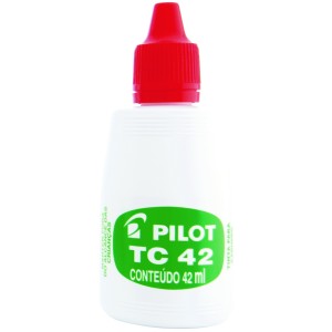 TINTA P/CARIMBO 42ML VERMELHO TC 42 PILOT