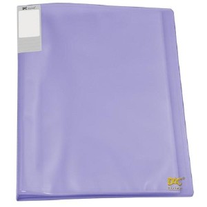Pasta Catalogo Portfolio A4 20 Envelopes 0,12 Medio Lilas Vision Com Visor Ref.640PP-LL DAC