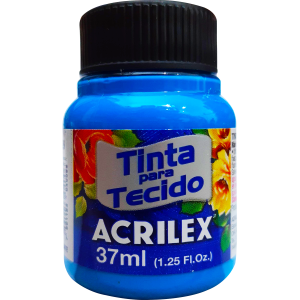 TINTA TECIDO 37ML FLUORESCENTE ACRILEX