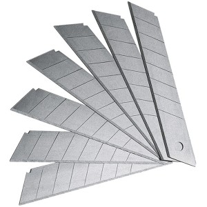 LAMINA P/ESTILETE LARGO C/10 18MM RADEX