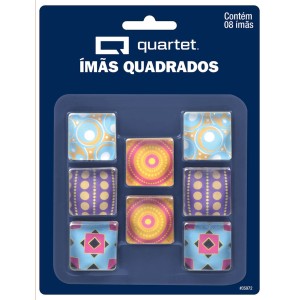 IMA QUADRADO DECORADO C/8 UNIDADES TILIBRA