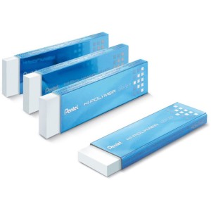 Borracha Técnica Branca Hi Polymer Slim Body PENTEL