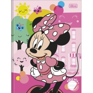 CADERNO CALIGRAFIA BROCHURA 40FLS MINNIE TILIBRA