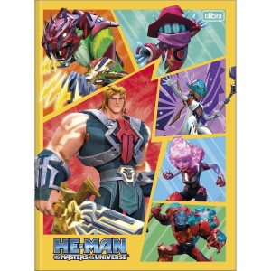 CADERNO BROCHURA PEQUENO 1/4 80FLS POWER PLAYERS TILIBRA