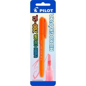 Marca Texto laranja Lumi Color 200-SL Blister - PILOT