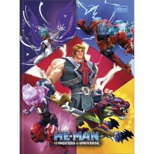 CADERNO BROCHURA UNIVERSITARIO 80FLS HE-MAN TILIBRA
