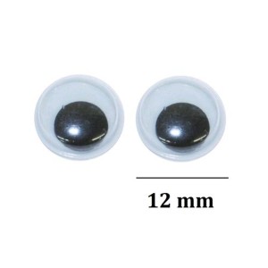 Olho Móvel N°12 Com 100 Unidades