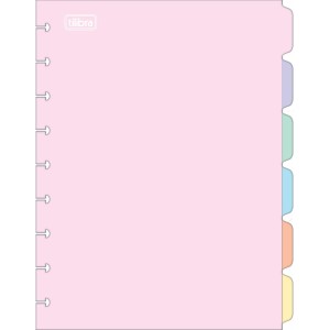 DIVISORIA PAPELAO COLEGIAL C/6 TILIDISCO INTELIGENTE TILIBRA