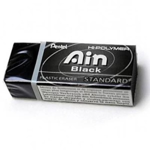 Borracha Técnica Preta Hi Polymer ZE11T-A PENTEL