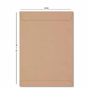 ENVELOPE SACO 310X410 KRAFT CAIXA C/100 FORONI | SCRITY
