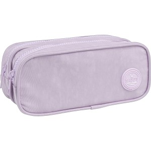 ESTOJO DUPLO GRANDE HAPPY LILAS TILIBRA