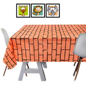 TNT ESTAMPADO TIJOLINHO 1,40MT X 1,00MT - MT