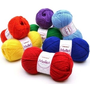 Novelo de lã 100gr Cores