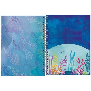 CADERNO UNIVERSITARIO 1 MATERIA 80FLS PEQUENA SEREIA TILIBRA