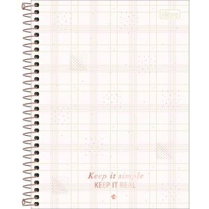 CADERNO COLEGIAL 1 MATERIA 32FLS SOHO CAPA FLEXIVEL TILIBRA