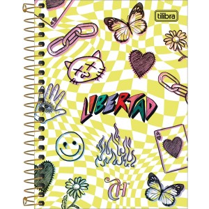 CADERNETA 1/8 80FLS CAPRICHO TILIBRA