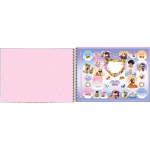 CADERNO DESENHO 80FLS JOLIE TILIBRA
