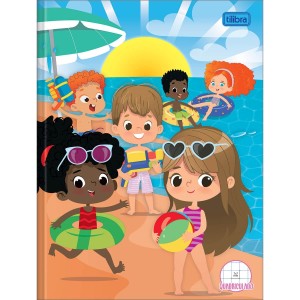 CADERNO QUADRICULADO BROCHURA 10X10MM 40FLS 187X245MM SAPECA TILIBRA