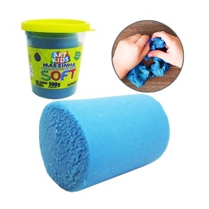 Massinha Base Amido 500gr Azul Soft ACRILEX