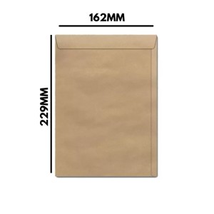 ENVELOPE  SACO 162X229 KRAFT C/100 REF.SKN323 SCRITY
