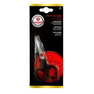 Tesoura Escolar 11cm Ponto Vermelho 667-4 Mundial