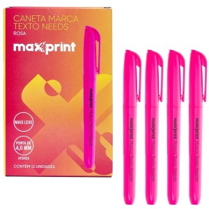 Marca Texto Needs Caixa Com 12 Unidades Maxprint - Escolha A Cor