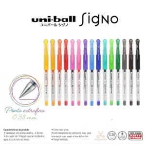 Caneta Gel 0.38 Signo DX UM-151 Mitsubishi UNI-BALL