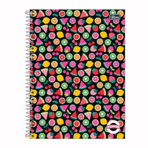 Caderno Universitario 1 Materia 80fls Pepper Feminino Capa Dura TILIBRA