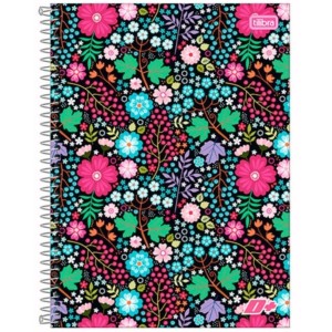 Caderno Universitario 1 Materia 96fls D+ Feminino Capa Dura TILIBRA