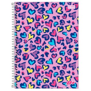Caderno Universitario 1 Materia 96fls D+ Feminino Capa Dura TILIBRA