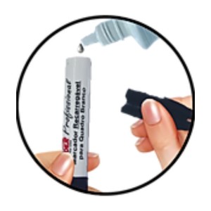 Pincel Quadro Branco Recarregavel RADEX