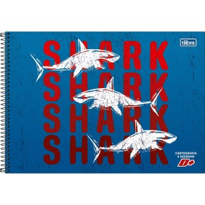 Caderno Desenho 96fls D+ Masculino Capa Dura TILIBRA