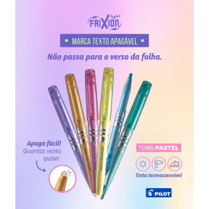Marca Texto Frixion Apagável Cores - PILOT