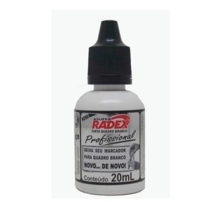 Tinta Pincel Quadro Branco 20ml ASUPER RADEX