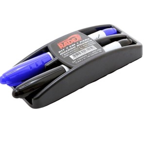 Apagador Quadro Branco c/2 Pincel ASUPER RADEX