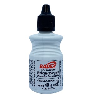 Tinta Reabastecedor Pincel Atomico Permanente 40ml ASUPER RADEX