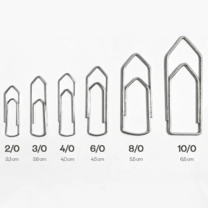 Clips N°8/0 C/170 Unidades TOP