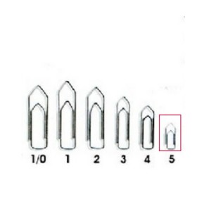 Clips N°5 Colorido C/100 Unidades Mini