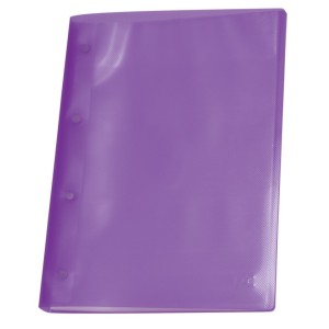 Pasta Catalogo Portfolio A4 10 Envelopes 0,12 Medio Lilas Line Sem Visor Polipropileno Ref.1692LI DAC