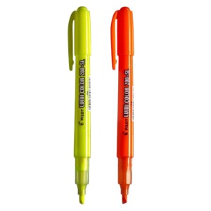 KIT Marca Texto Amarelo | Laranja Lumi Color 200-SL Blister - PILOT