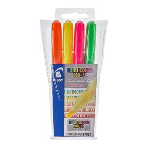 Texto Kit Com 4 Cores Lumi Color 200-SL - PILOT