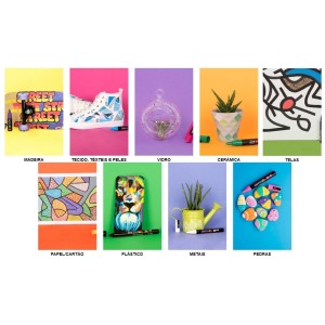 Caneta Posca 0.9-1.3mm PC-3M UNI-BALL