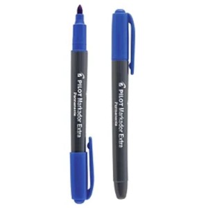 Pincel Permanente Redondo 4.0 Azul Markador Blister PILOT