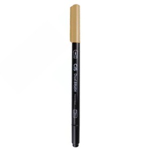 Caneta Brush Dual C/2 Pontas Aquarelavel CIS