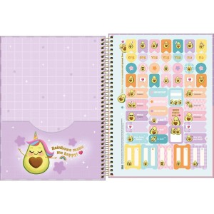 Caderno Universitário 1 Matéria 80fls Abacute TILIBRA