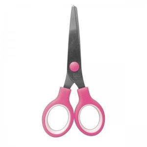 Tesoura Escolar 13cm Rosa T402 TILIBRA