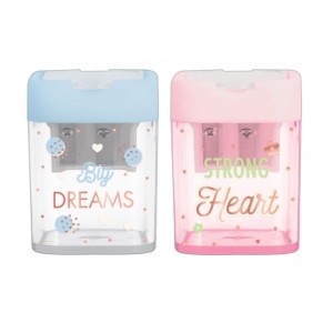 Apontador 2 Furos Com Depósito Soho TILIBRA