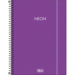 Caderno Universitário 1 Matéria 80fls Neon TILIBRA