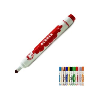 Canetinha Hidrografica 12 Cores Jumbo Big ACRILEX