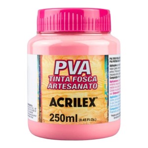 Tinta Plastica PVA Fosca 250ml ACRILEX